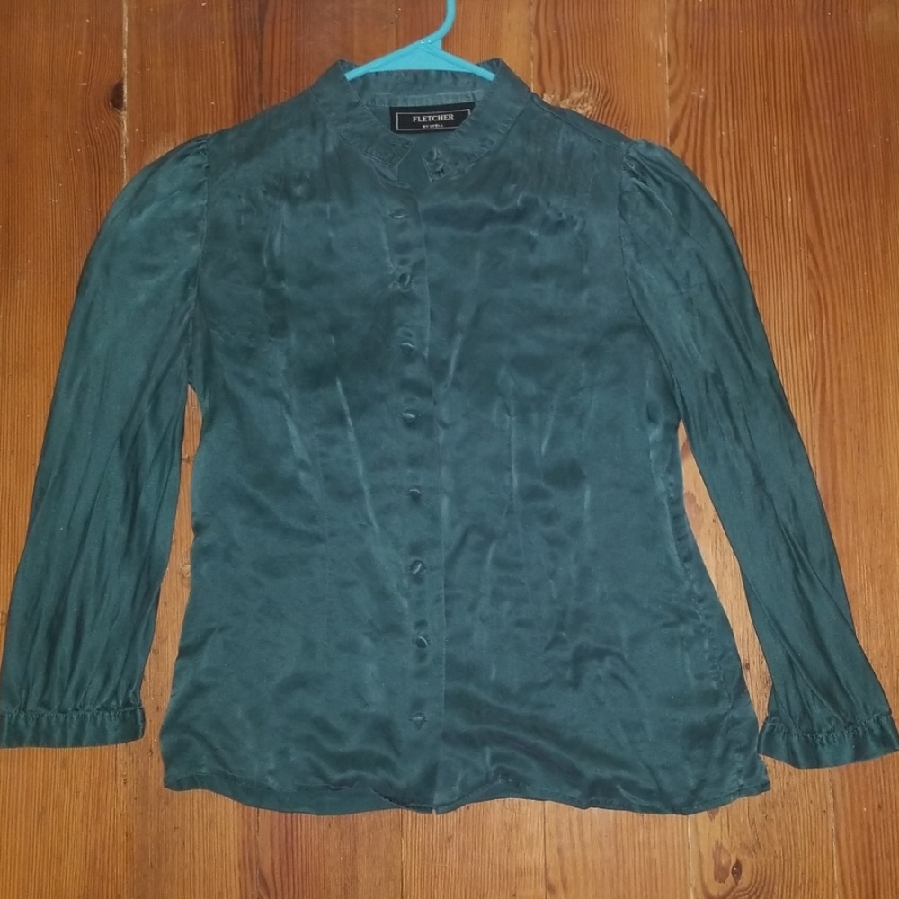 Suede Blouse